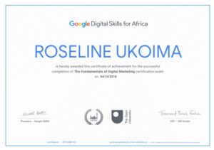 DIGITAL SKILLS CERTIFICATE