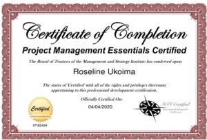 PROJECT MGT ESSENTIALS